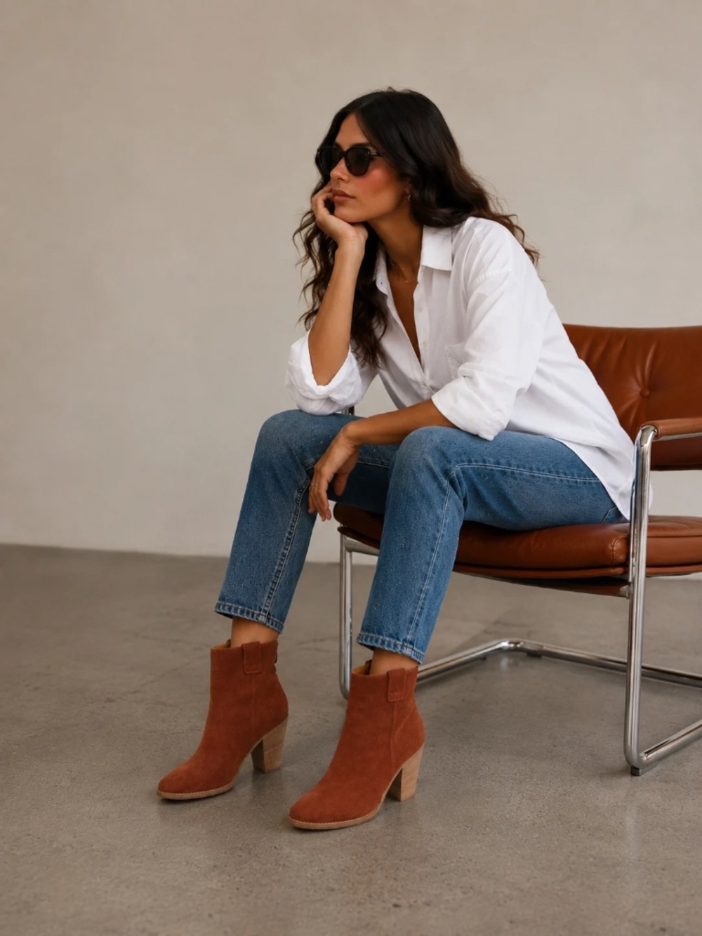 Aquatalia Terracotta Suede Flo Ankle Boots NWT – Women’s Size 8